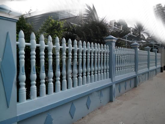 Hàng rào bê tông ly tâm đẹp: Mẫu hàng rào ly tâm đẹp